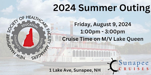 Hauptbild für 2024 NHSHFM Summer Outing on Lake Sunapee!