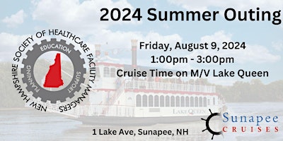 Hauptbild für 2024 NHSHFM Summer Outing on Lake Sunapee!