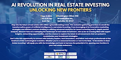 AI Revolution in Real Estate Investing: Unlocking New Frontiers primary image