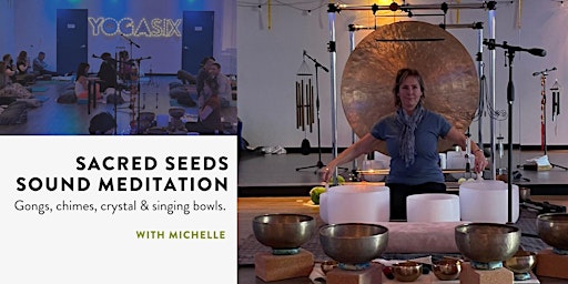 Sacred Seeds Sound Meditation (gongs, chimes, crystal & singing bowls) primary image