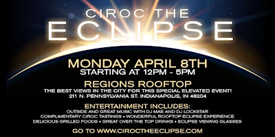 Imagem principal do evento Ciroc The Eclipse on The Rooftop