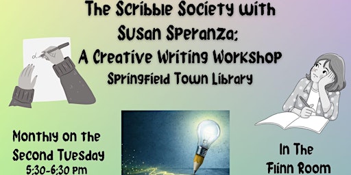 Imagem principal do evento The Scribble Society with Susan Speranza