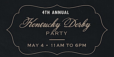 Primaire afbeelding van 4th Annual Kentucky Derby Party
