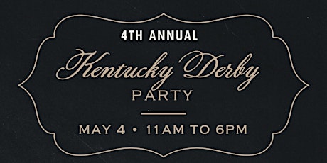 4th Annual Kentucky Derby Party