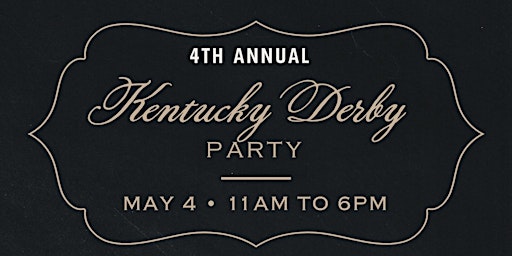 4th Annual Kentucky Derby Party primary image