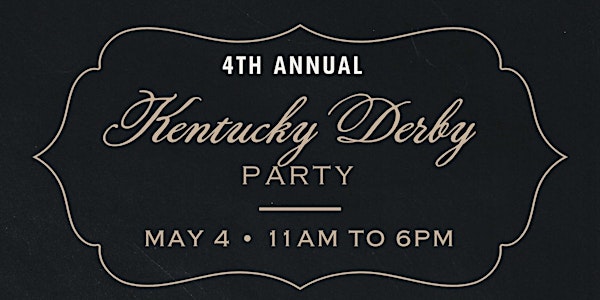 4th Annual Kentucky Derby Party