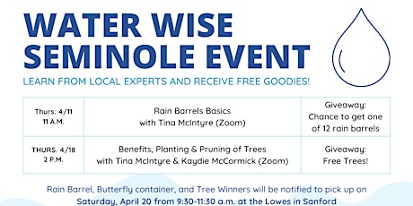 Water Wise Seminole Events: FREE TREES! primary image