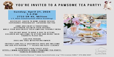 Primaire afbeelding van Pawsome Tea Party!