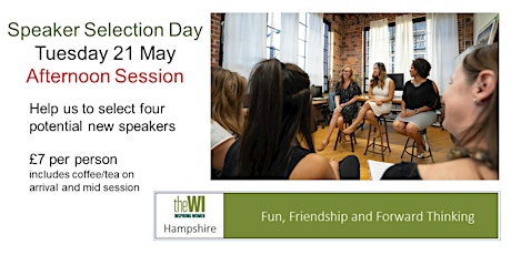 Speaker Selection Day - AFTERNOON Session