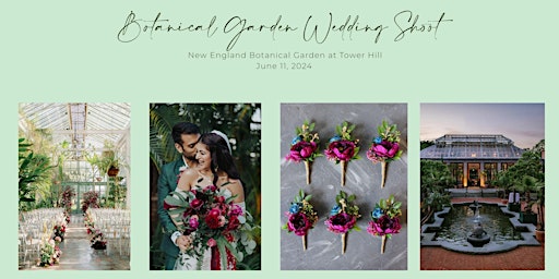 Hauptbild für New England Botanical Garden Styled Shoot