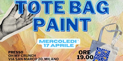 Imagem principal de TOTE BAG PAINTING - Milano Design Week