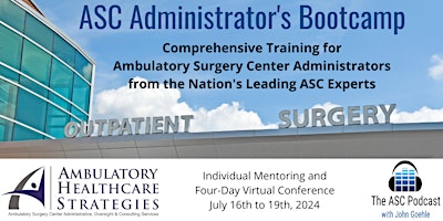 ASC Administrator's Bootcamp (July 2024 Cohort) primary image