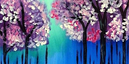 Immagine principale di Purple Pastel Forest - Paint and Sip by Classpop!™ 