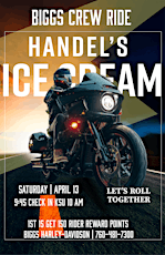 Biggs Crew Ride Handel's Ice Cream and Burgers primary image