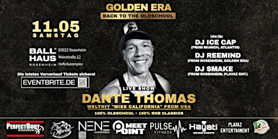 Imagem principal do evento DANTE THOMAS  (from USA) Live Show im Ballhaus Rosenheim • by Golden Era