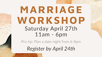 2024 City Church OTR Marriage Workshop primary image