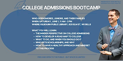 College Admissions Bootcamp - Wisconsin Dells primary image