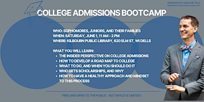 Hauptbild für College Admissions Bootcamp - Wisconsin Dells