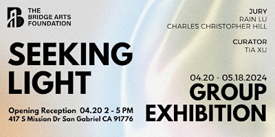 Opening Reception | "Seeking Light" Open-Call Exhibition in Los Angeles primary image