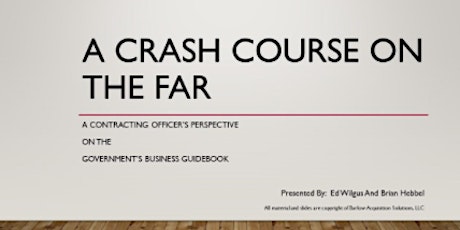 Imagen principal de FAR Crash Course