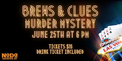 Image principale de Brews & Clues Murder Mystery Party