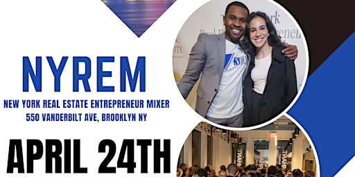 Imagen principal de NY Real Estate Entrepreneur Mixer - April 2024