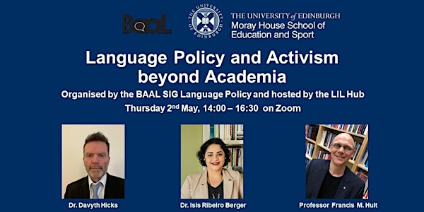 Language Policy and Activism beyond Academia