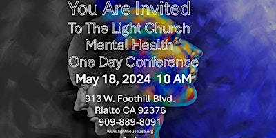 Imagem principal de The Light Church Free Mental Health Conference