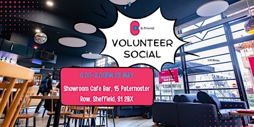 Image principale de b:friend Volunteer Social - Sheffield