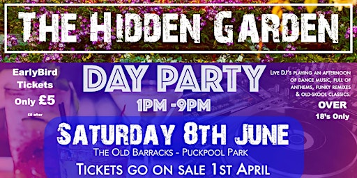 Image principale de The Hidden Garden Day Party