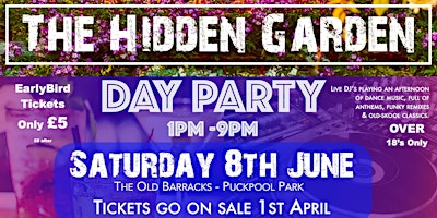 Hauptbild für The Hidden Garden Day Party