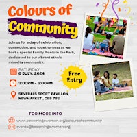 Colours of Community : Picnic in the park primary image