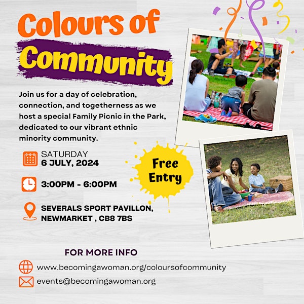 Colours of Community : Picnic in the park