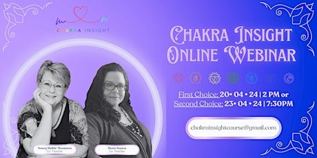 Chakra Insight Online Webinar