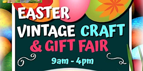 Easter Vintage, Craft & Gift Fair with Easter Bunny