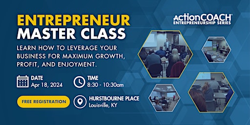 Entrepreneur Master Class primary image