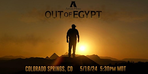 Out of Egypt FREE SCREENING - Colorado Springs, CO  primärbild