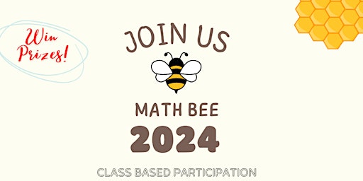 Valencia Math Bees - Spring 2024 primary image