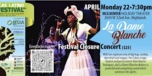 XIII Americas Latino Eco Festival: La Dame Blanche in Concert primary image