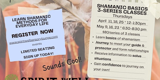 Shamanic Basics - 3-Series Classes primary image