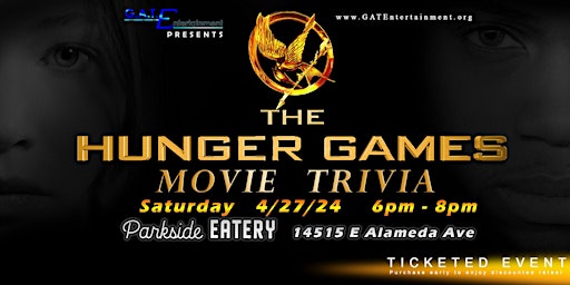 Hauptbild für The Hunger Games Trivia Night! Aurora Colorado