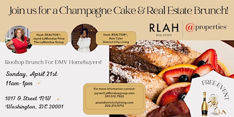 Champagne Cake and Real Estate!