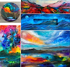 Fluid Acrylic Landscapes and Skies with Jen Livia