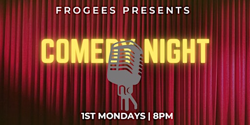 Imagem principal do evento Frogees Bar PRESENTS Comedy Night!
