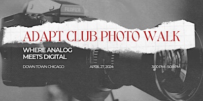 Imagem principal do evento Adapt Club Photo Walk