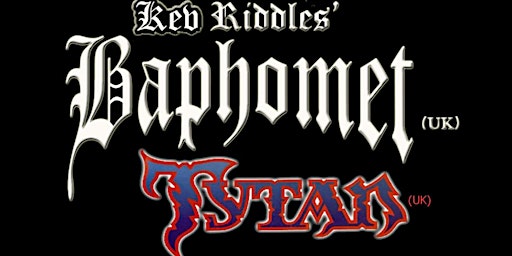 Primaire afbeelding van TYTAN-UK | Kev Riddles BAPHOMET-UK@RAGNAROK LIVE CLUB,B-3960 BREE