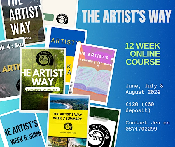 The Artist's Way Online Course (Summer-12 Weeks)