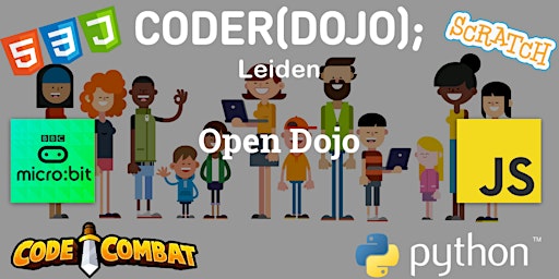 Imagem principal de CoderDojo Leiden #108 | Open Dojo