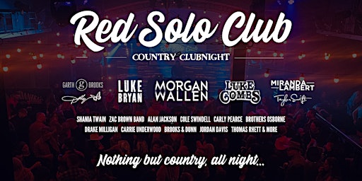 Primaire afbeelding van Red Solo Club Country Clubnight - Leeds
