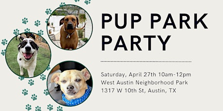 Pup Party In The Park